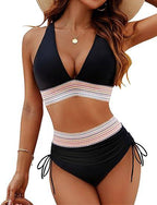 Miss | Jurk Dames Zomer Bikini Kleurblok - Nylon