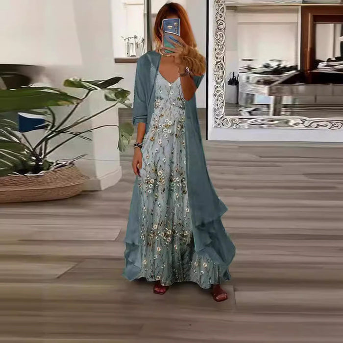 Bryleigh | Maxi Dress Two-Piece Set
