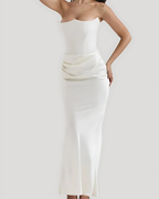 Miss | Jurk Dames Maxi Drapeert - Viscose