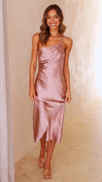 Miss | Jurk Dames Midi Slim Fit - Polyester