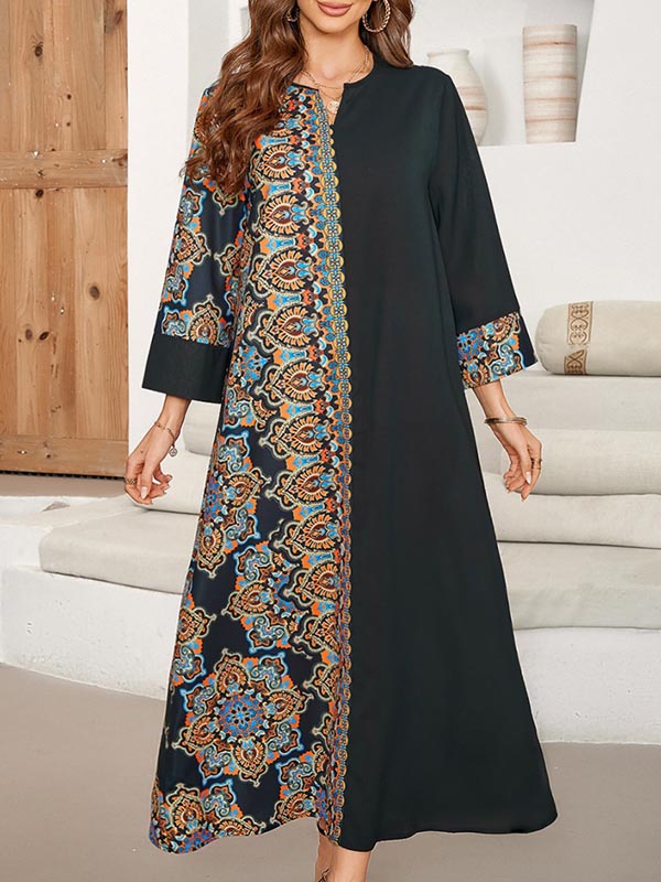 Miss | Jurk Dames Maxi Asymmetrisch - Chiffon