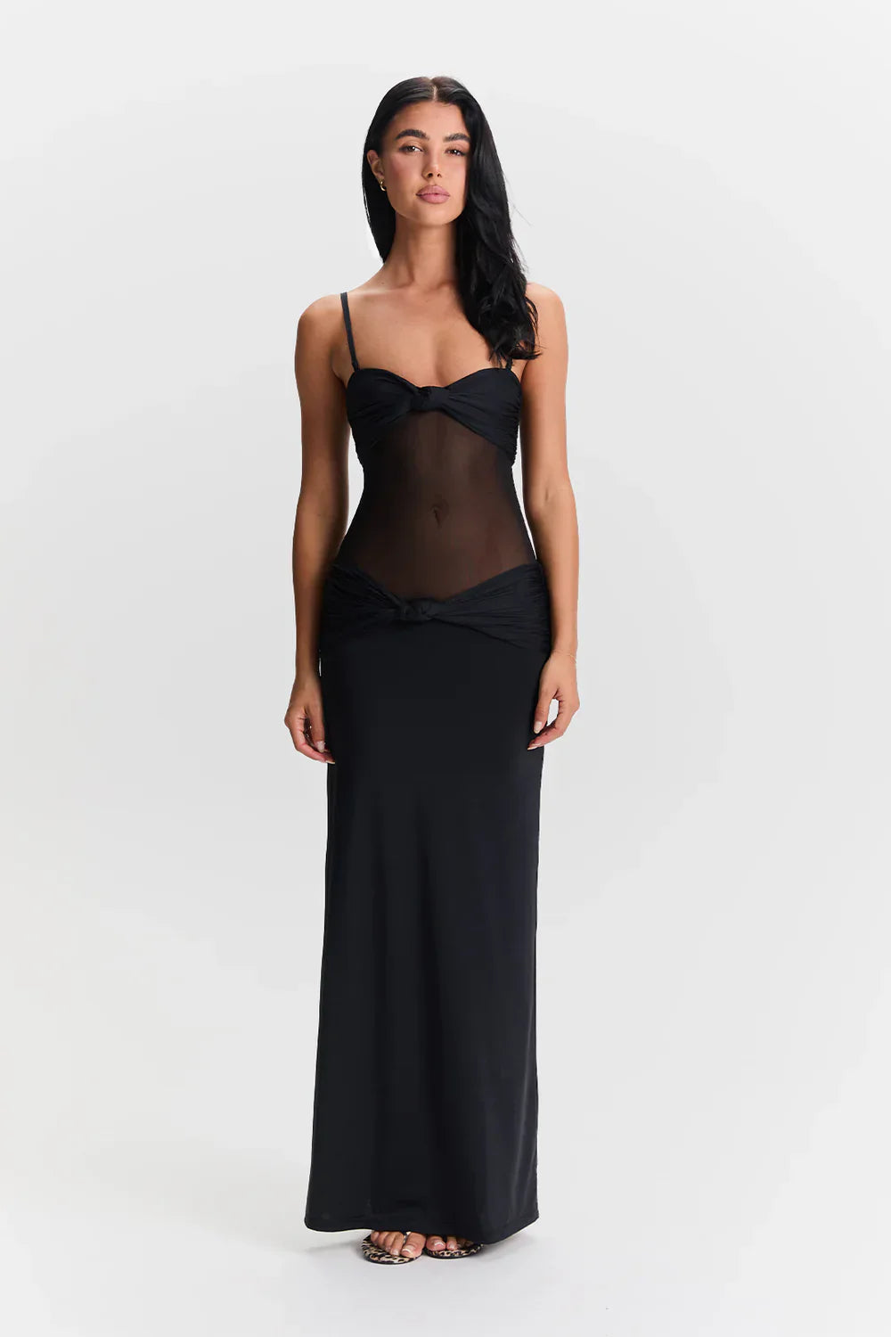 Soraya | Mesh Maxi Dress