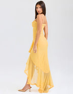 Soleil Ruffle | Maxi Jurk