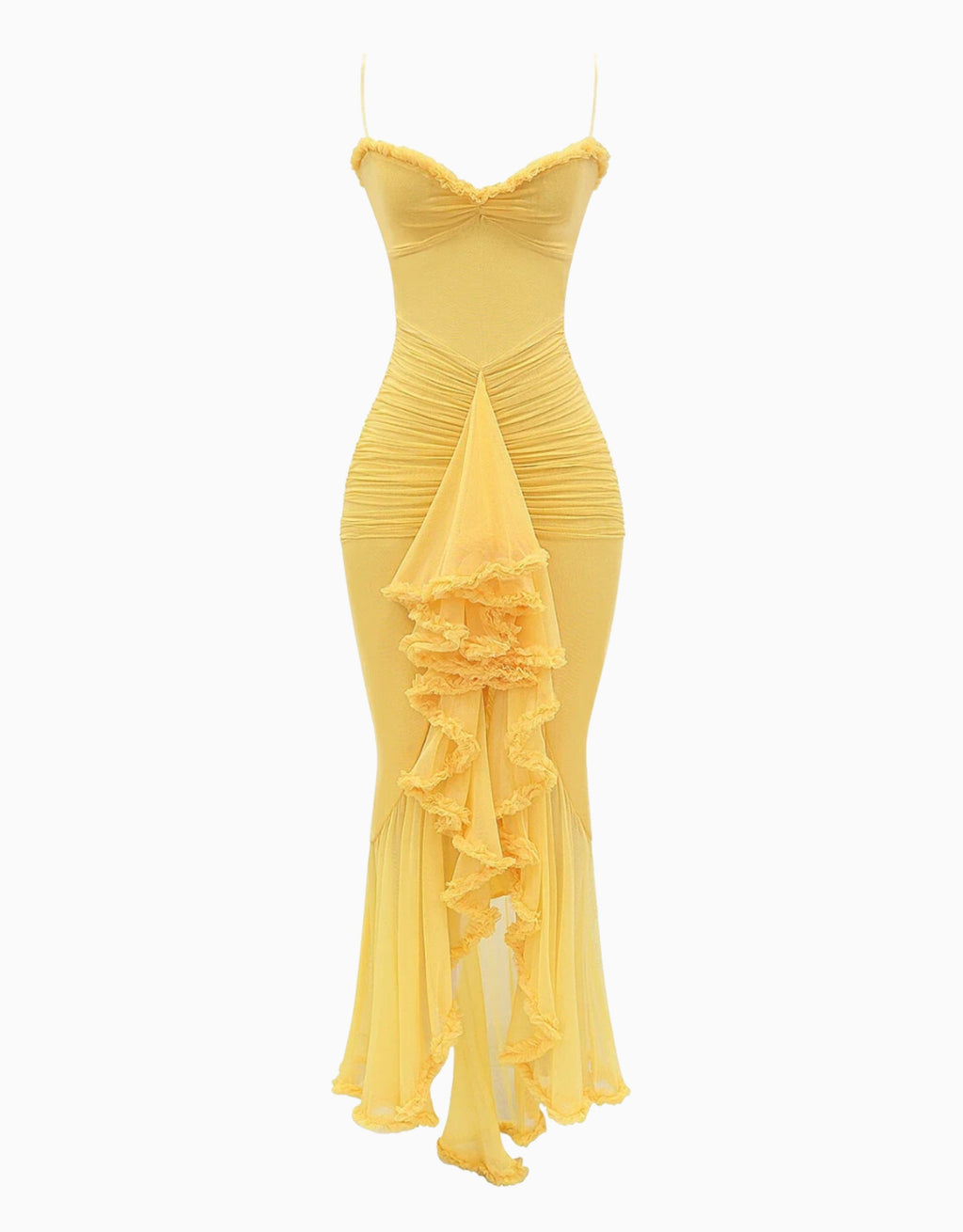 Soleil Ruffle | Maxi Jurk