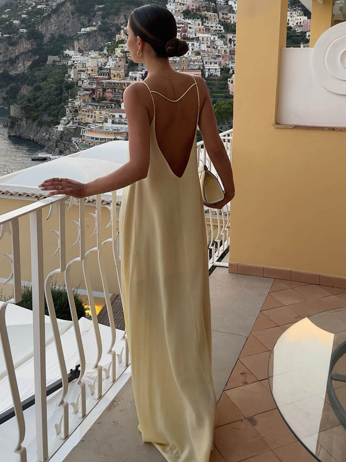 Celestine | Elegante Satijnen Maxi Jurk
