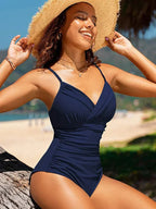 Miss | Jurk Dames Zomer V-hals Push-Up - Polyester