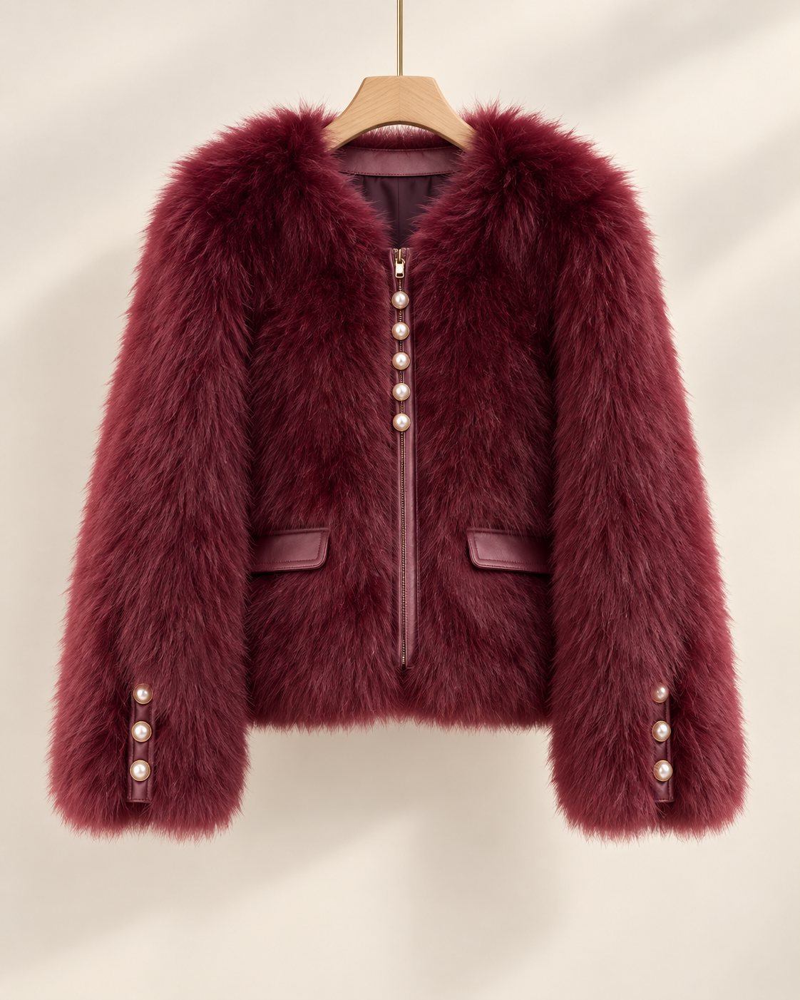 Aurelia Luxe Faux Fur Jacket