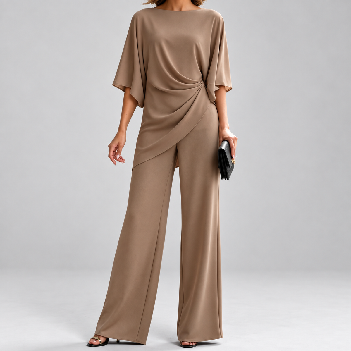 Lorna | Draped Waist Two Piece Set — 6