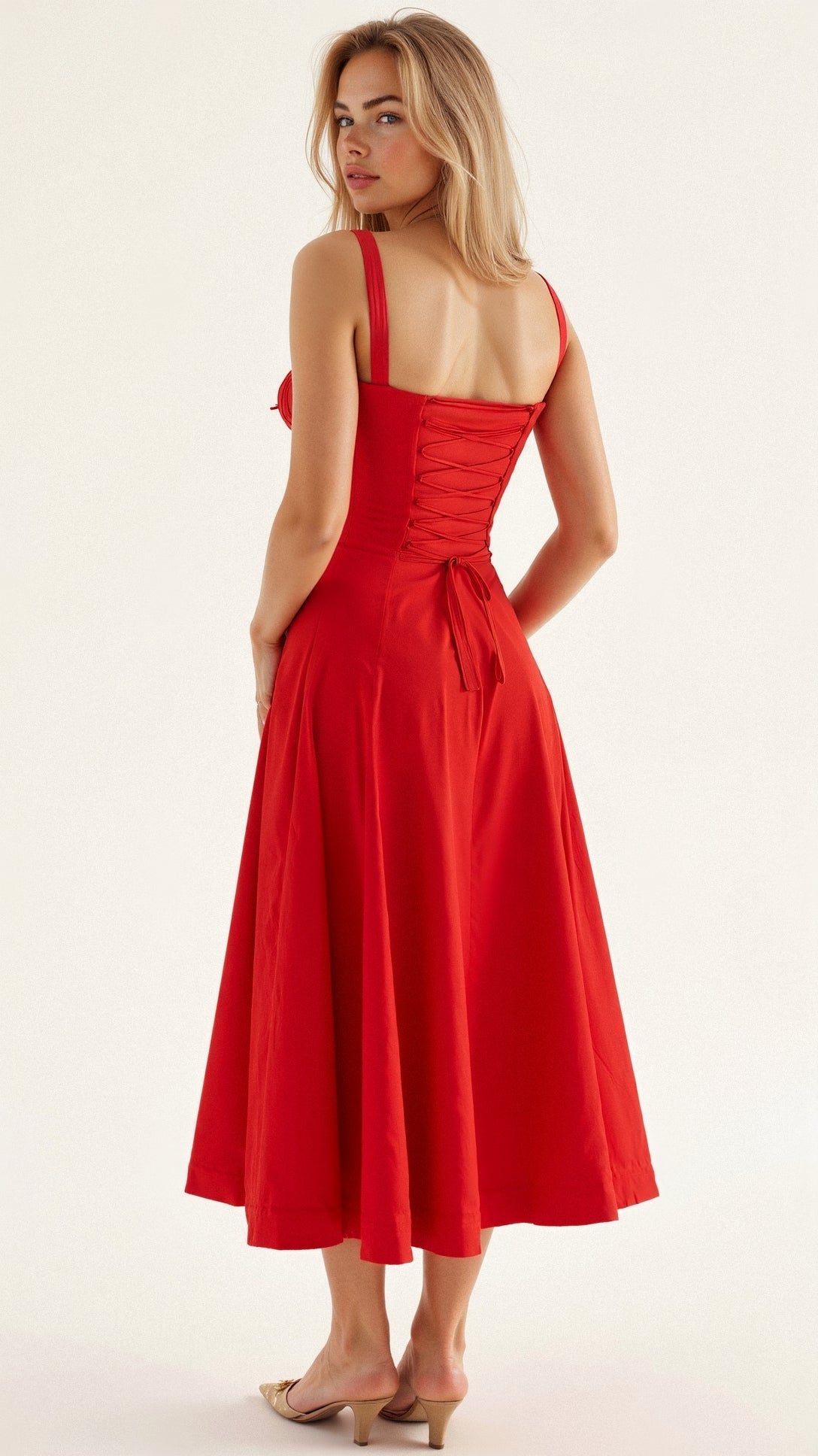Miss | Jurk Dames Midi Casual Trendy - Polyester