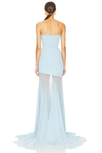 Aveline | Strapless Glamour Jurk met Tule Rok