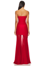 Aveline | Strapless Glamour Jurk met Tule Rok