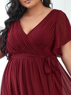Miss | Avondjurk Dames Maxi A-lijn Elegant - Chiffon