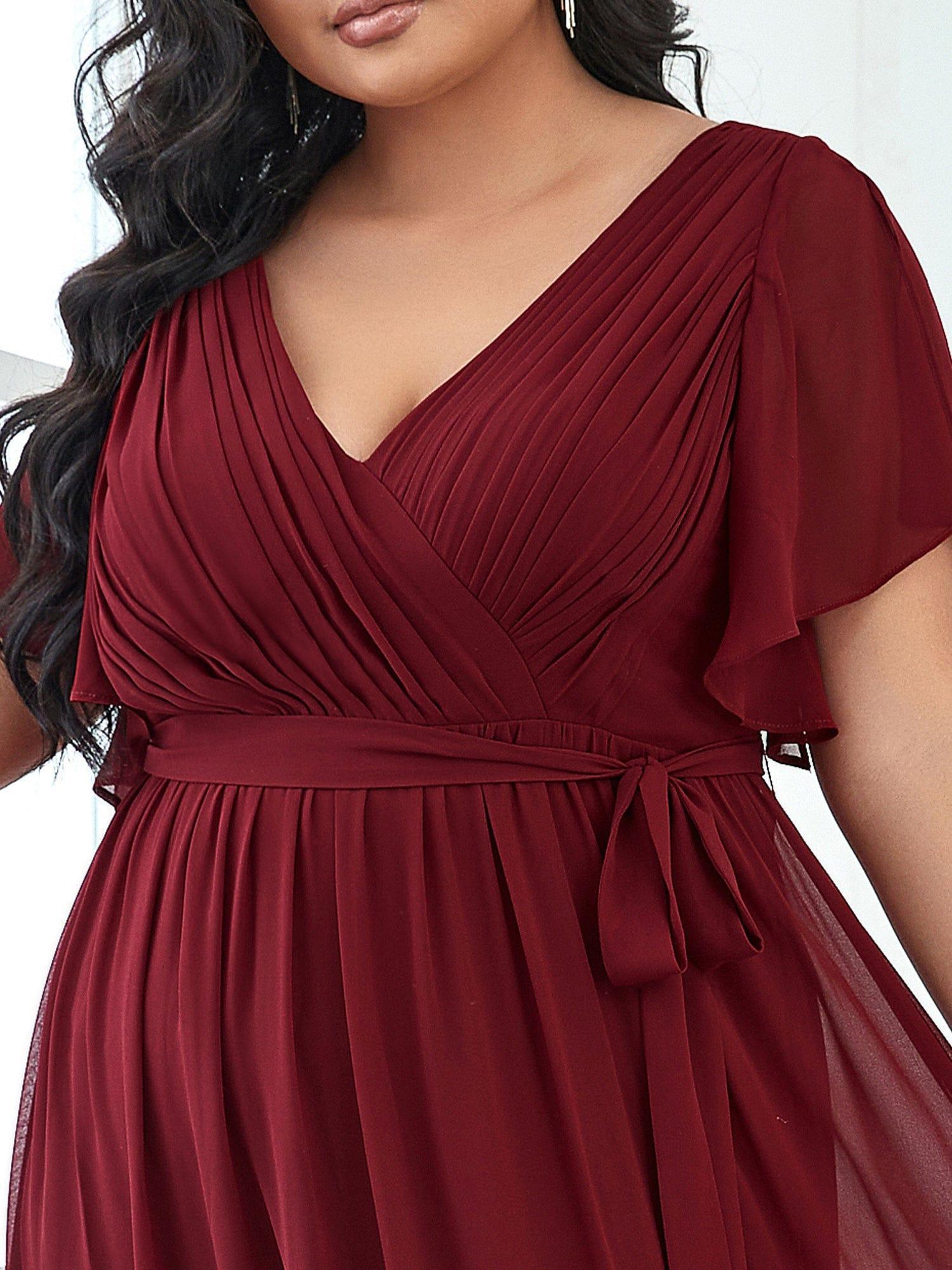 Miss | Avondjurk Dames Maxi A-lijn Elegant - Chiffon