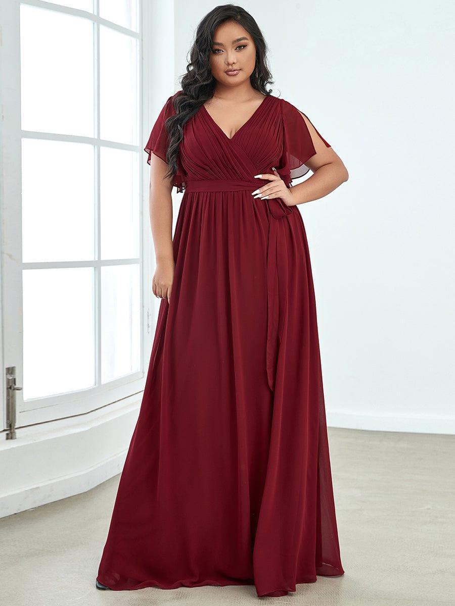 Miss | Avondjurk Dames Maxi A-lijn Elegant - Chiffon