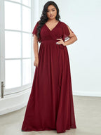 Miss | Avondjurk Dames Maxi A-lijn Elegant - Chiffon