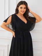 Miss | Avondjurk Dames Maxi A-lijn Elegant - Chiffon