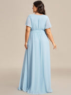 Miss | Avondjurk Dames Maxi A-lijn Elegant - Chiffon