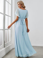 Miss | Avondjurk Dames Maxi A-lijn Elegant - Chiffon