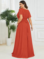 Miss | Avondjurk Dames Maxi A-lijn Elegant - Chiffon