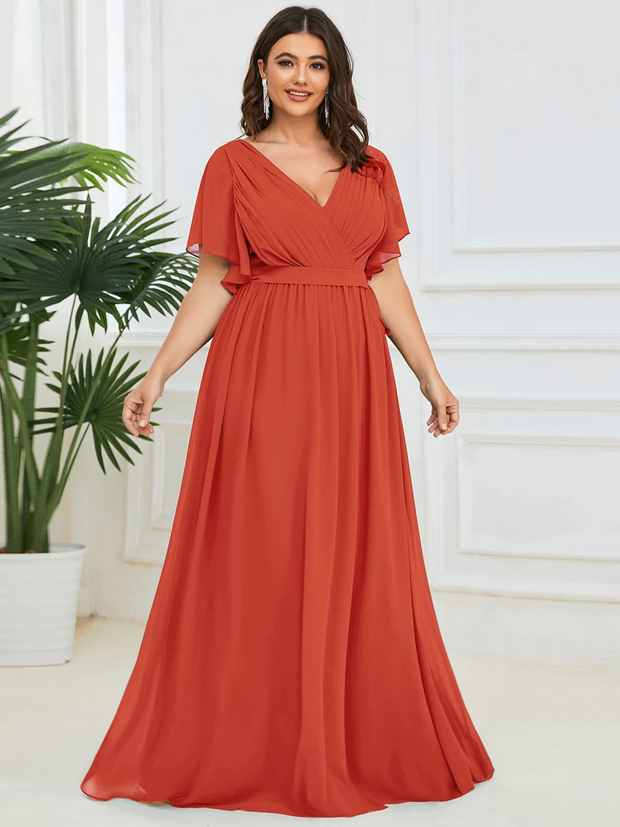 Miss | Avondjurk Dames Maxi A-lijn Elegant - Chiffon