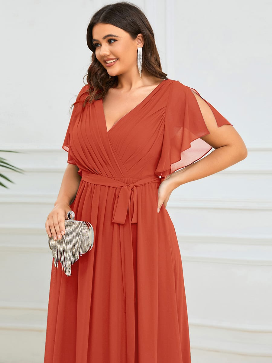Miss | Avondjurk Dames Maxi A-lijn Elegant - Chiffon