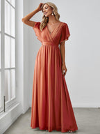 Miss | Avondjurk Dames Maxi A-lijn Elegant - Chiffon