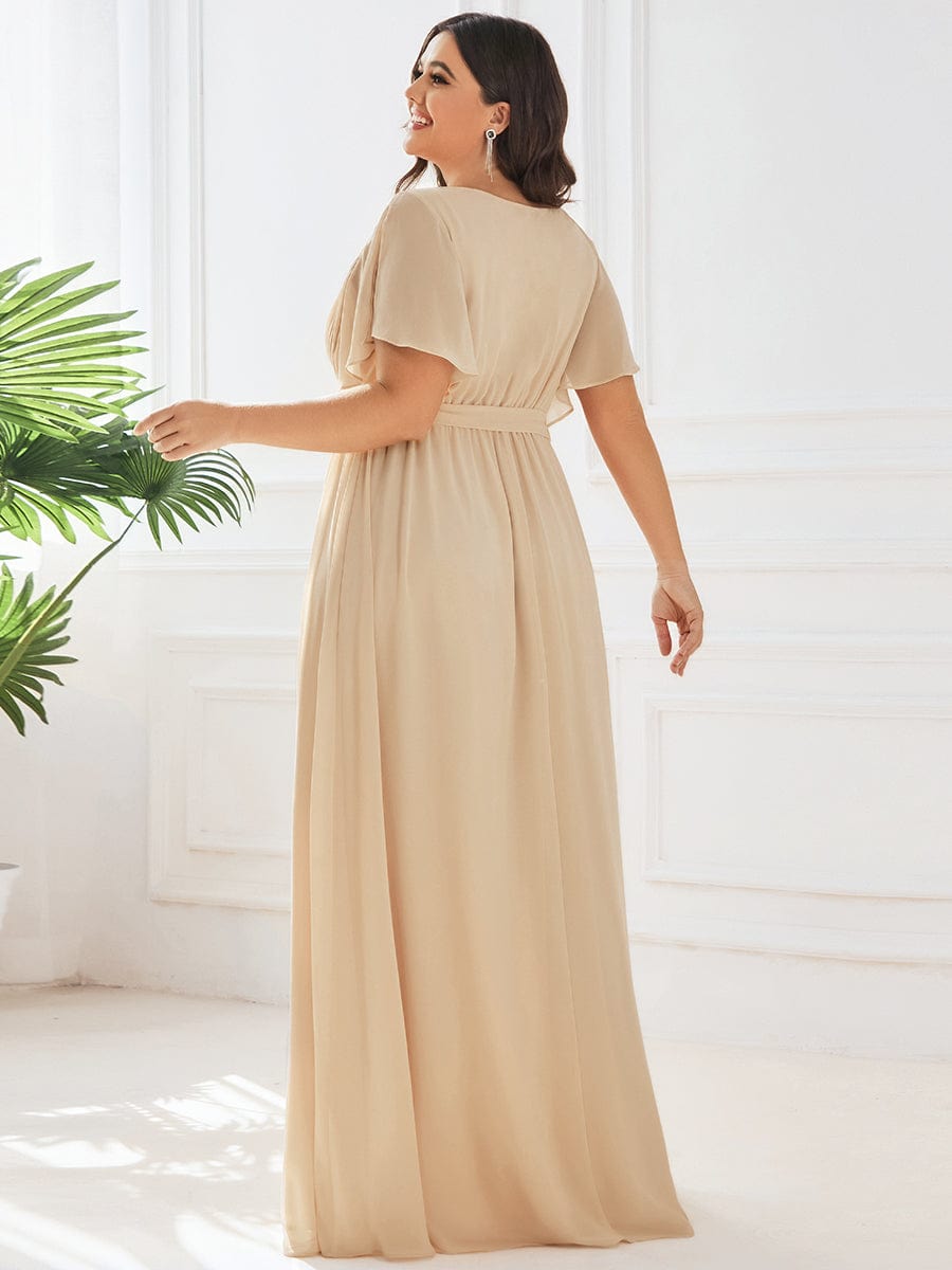 Miss | Avondjurk Dames Maxi A-lijn Elegant - Chiffon