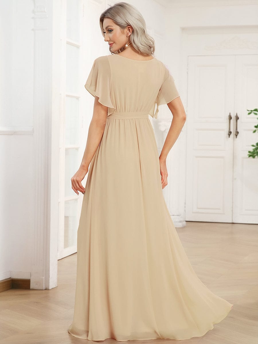 Miss | Avondjurk Dames Maxi A-lijn Elegant - Chiffon