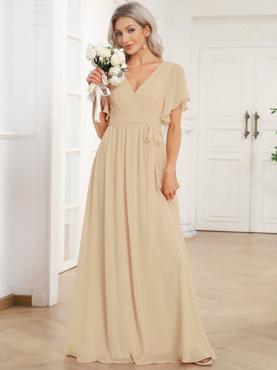 Miss | Avondjurk Dames Maxi A-lijn Elegant - Chiffon