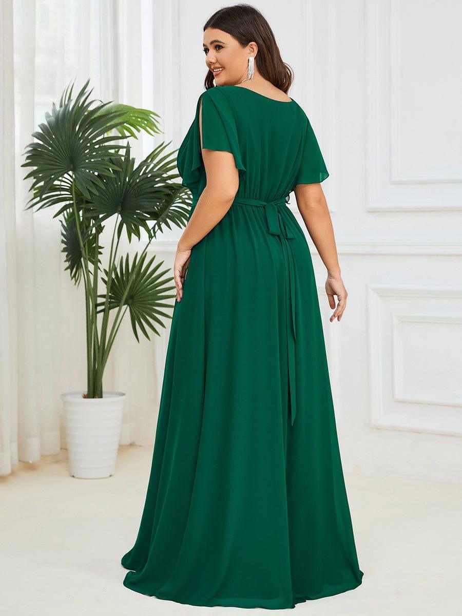 Miss | Avondjurk Dames Maxi A-lijn Elegant - Chiffon