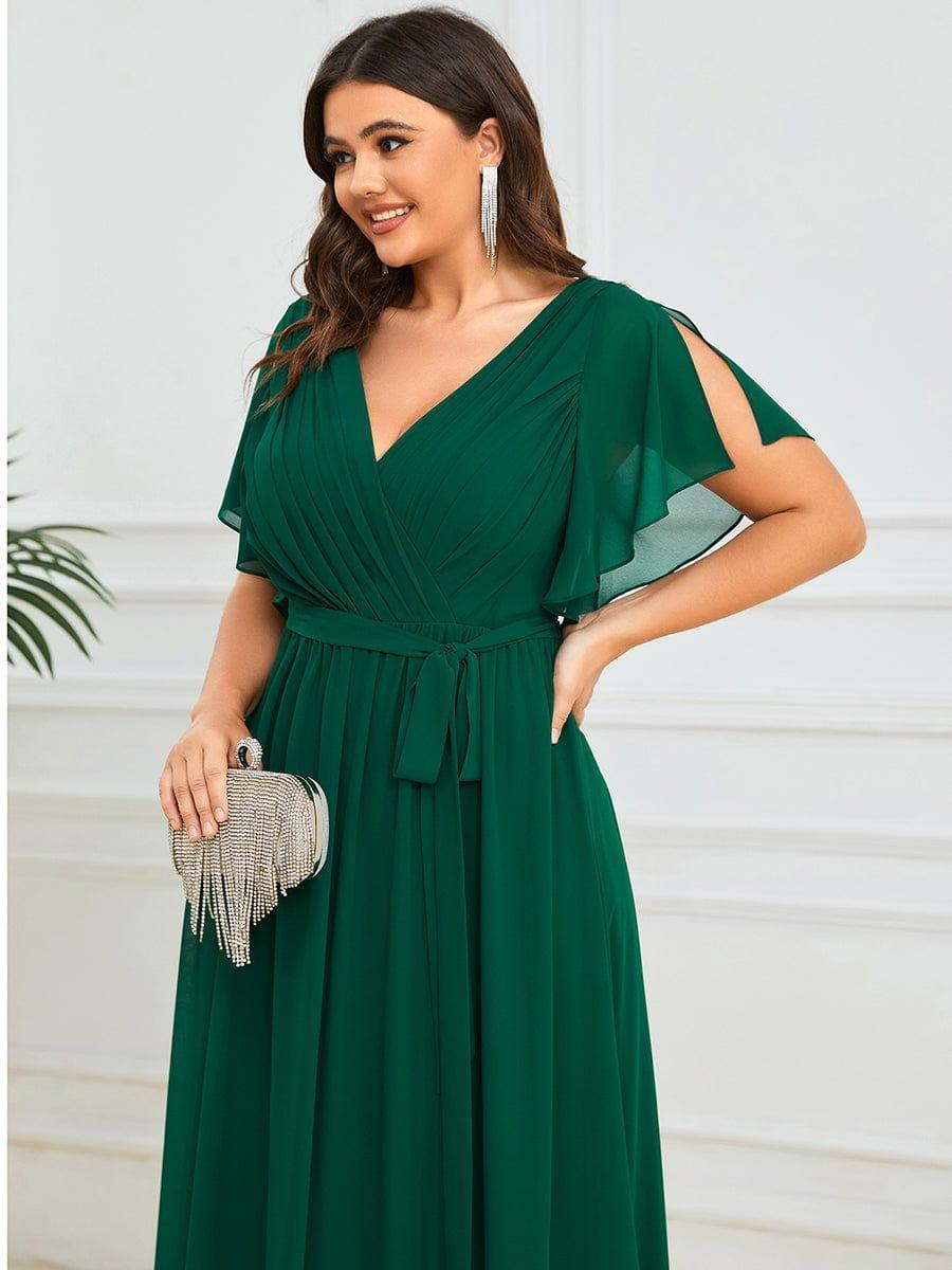 Miss | Avondjurk Dames Maxi A-lijn Elegant - Chiffon