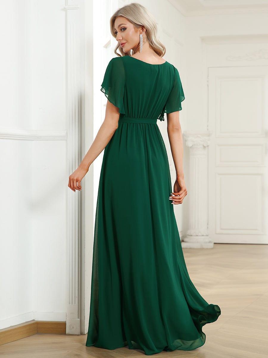 Miss | Avondjurk Dames Maxi A-lijn Elegant - Chiffon