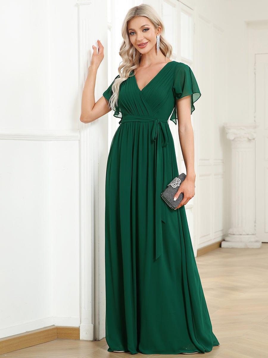 Miss | Avondjurk Dames Maxi A-lijn Elegant - Chiffon