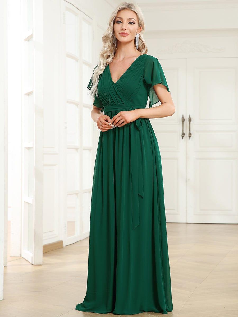 Miss | Avondjurk Dames Maxi A-lijn Elegant - Chiffon