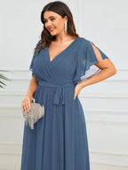 Miss | Avondjurk Dames Maxi A-lijn Elegant - Chiffon