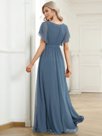 Miss | Avondjurk Dames Maxi A-lijn Elegant - Chiffon