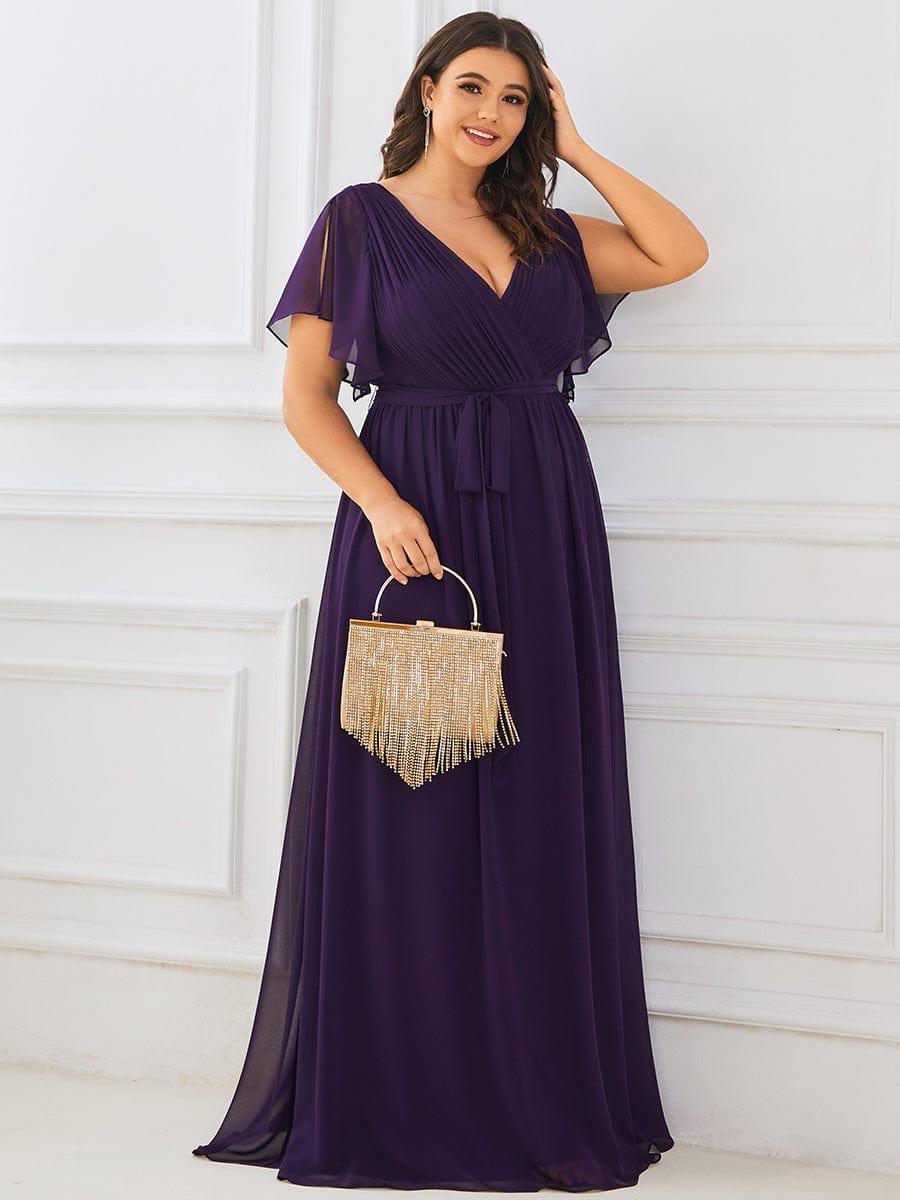 Miss | Avondjurk Dames Maxi A-lijn Elegant - Chiffon