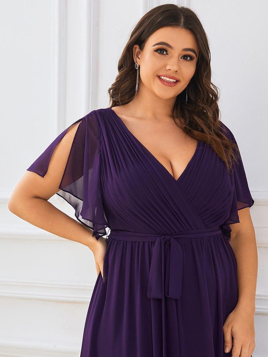 Miss | Avondjurk Dames Maxi A-lijn Elegant - Chiffon
