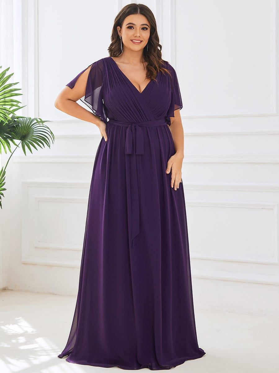 Miss | Avondjurk Dames Maxi A-lijn Elegant - Chiffon