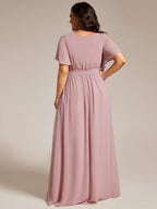 Miss | Avondjurk Dames Maxi A-lijn Elegant - Chiffon