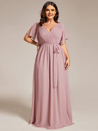 Miss | Avondjurk Dames Maxi A-lijn Elegant - Chiffon