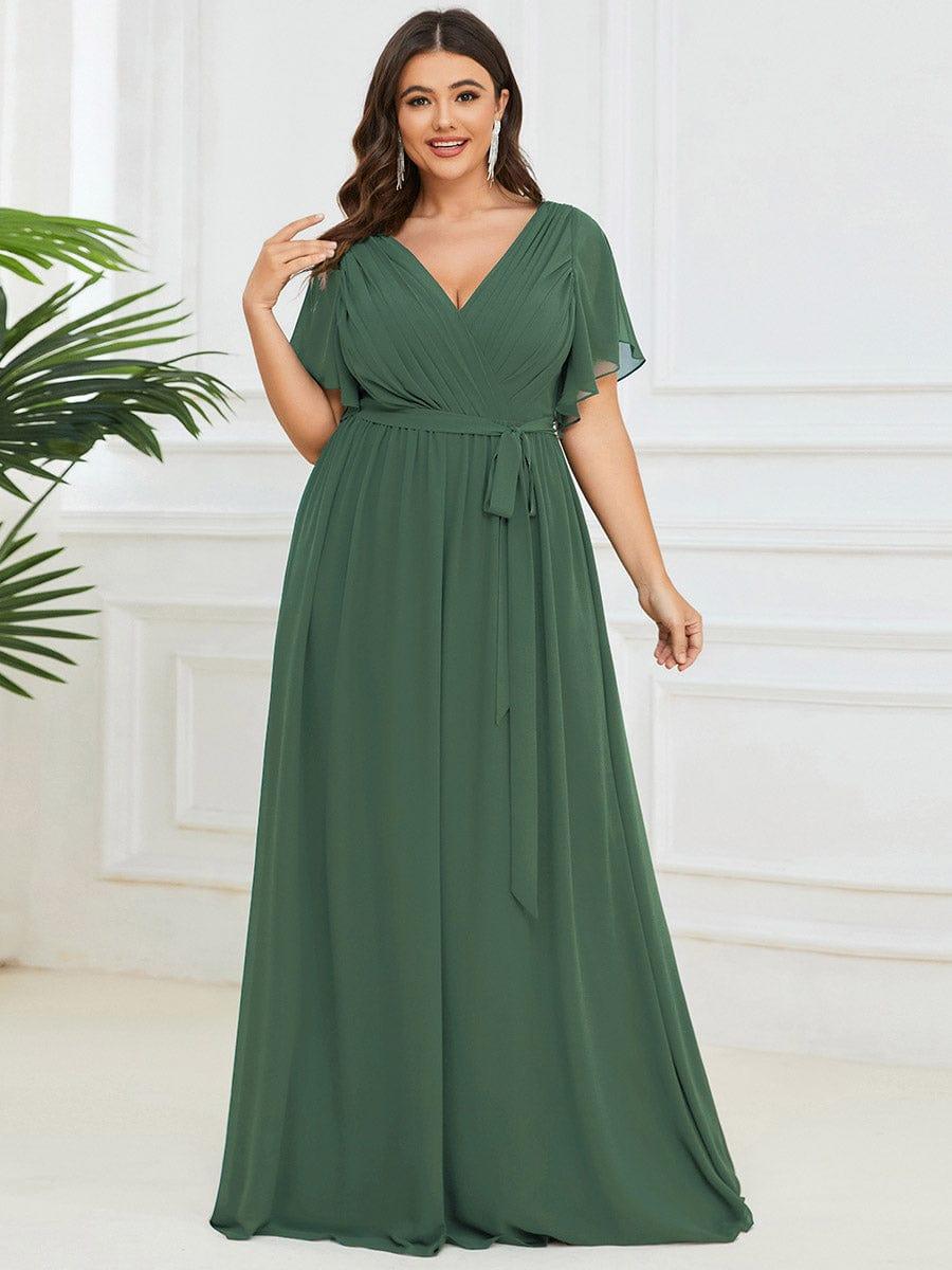Miss | Avondjurk Dames Maxi A-lijn Elegant - Chiffon