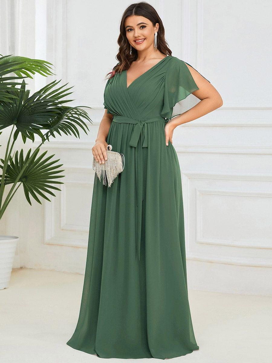 Miss | Avondjurk Dames Maxi A-lijn Elegant - Chiffon