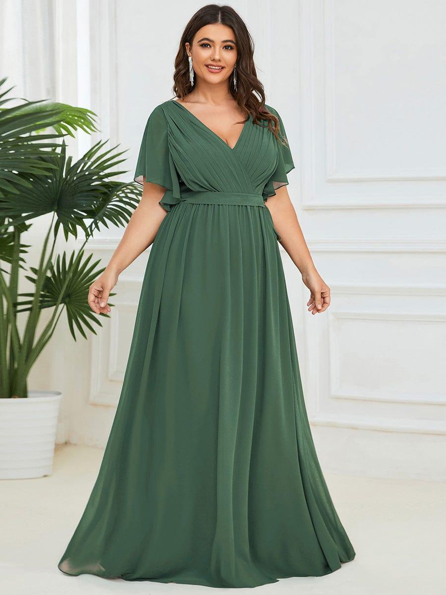 Miss | Avondjurk Dames Maxi A-lijn Elegant - Chiffon