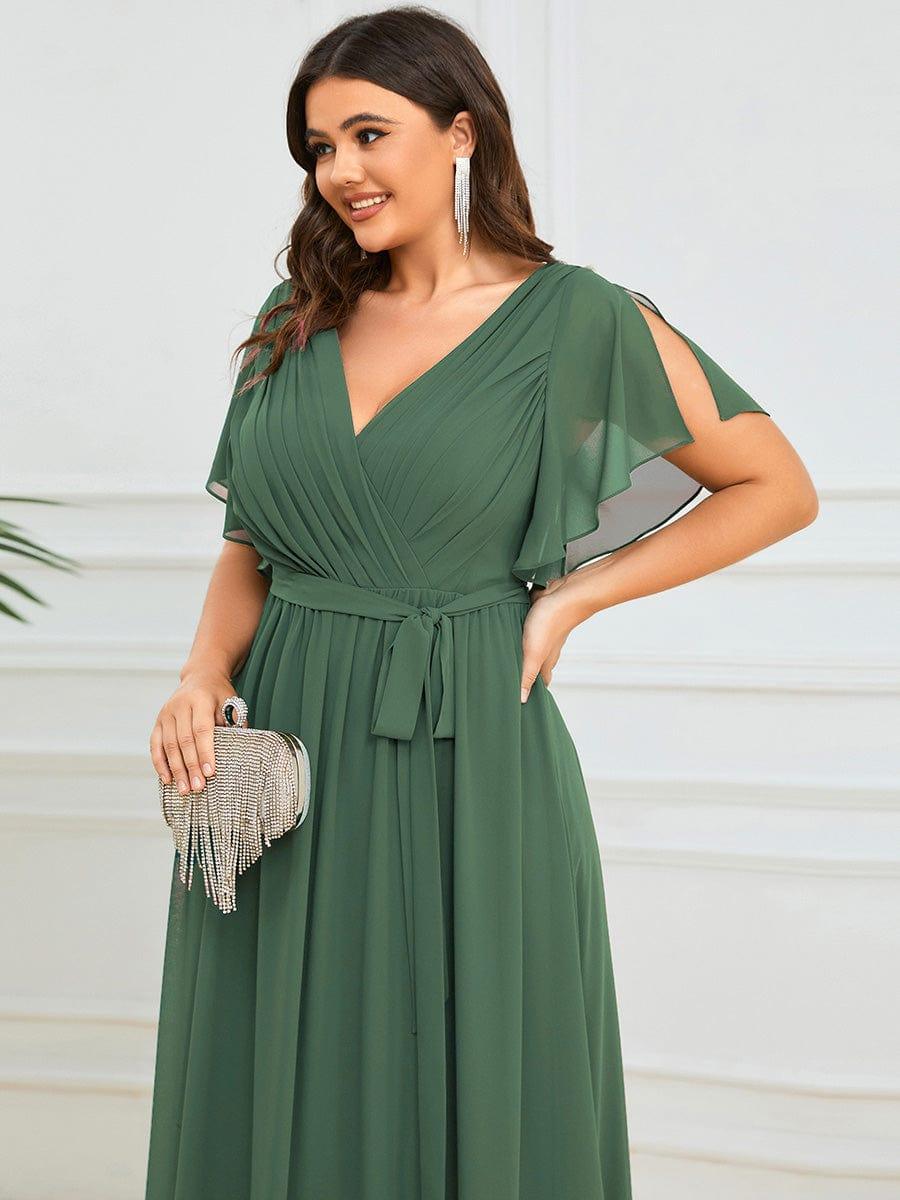 Miss | Avondjurk Dames Maxi A-lijn Elegant - Chiffon