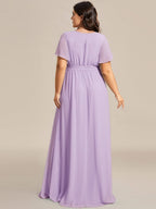 Miss | Avondjurk Dames Maxi A-lijn Elegant - Chiffon