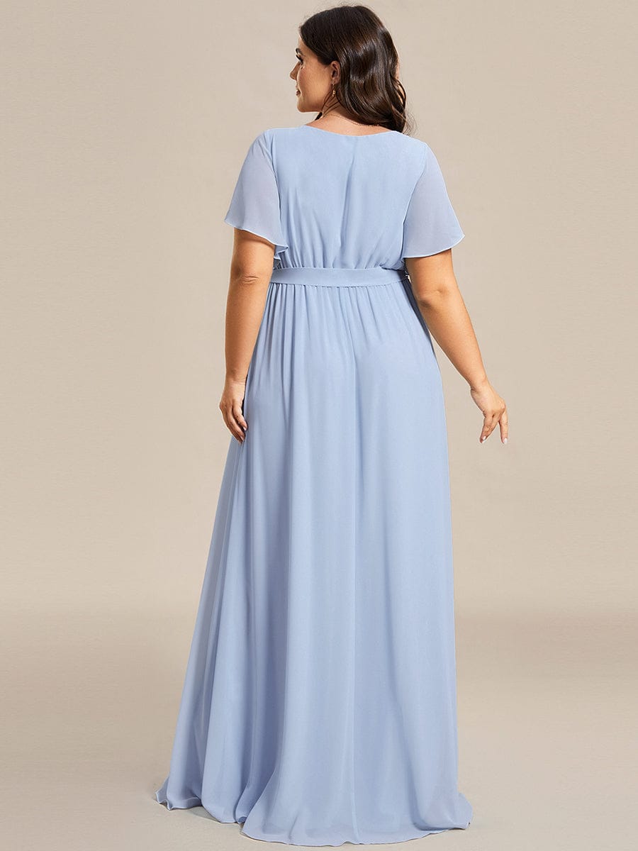 Miss | Avondjurk Dames Maxi A-lijn Elegant - Chiffon