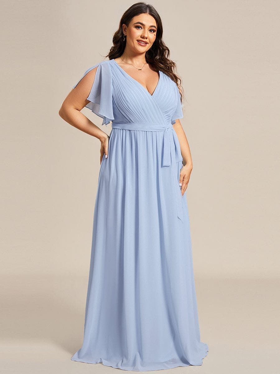 Miss | Avondjurk Dames Maxi A-lijn Elegant - Chiffon