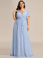Miss | Avondjurk Dames Maxi A-lijn Elegant - Chiffon