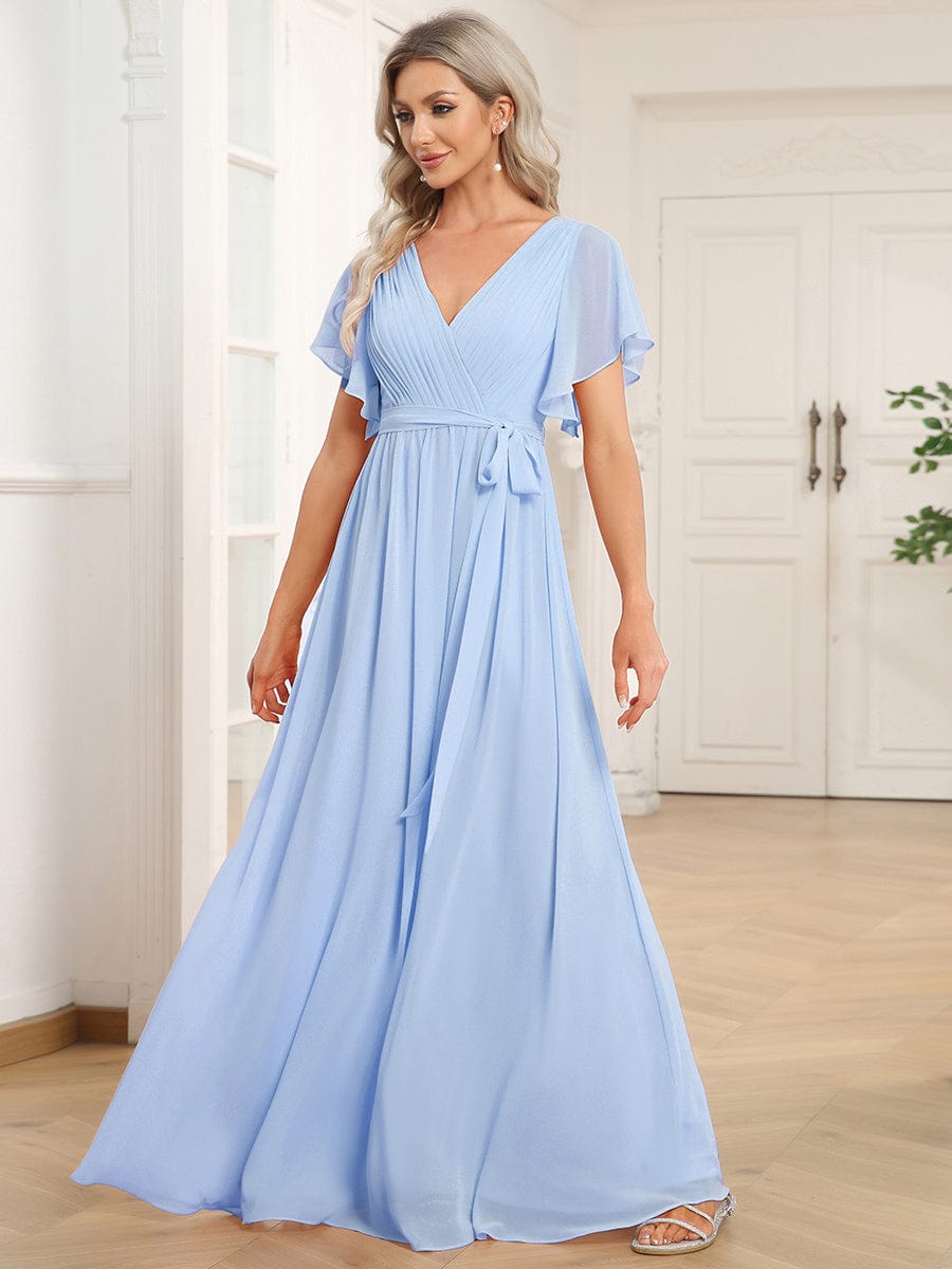 Miss | Avondjurk Dames Maxi A-lijn Elegant - Chiffon